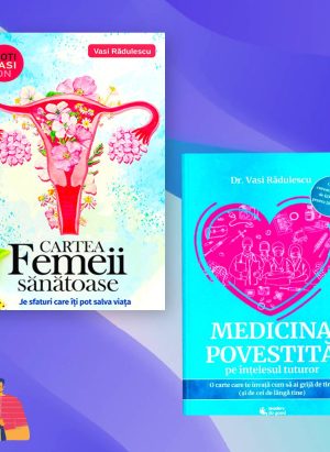 Pachet Cartea femeii sănătoase + Medicina povestită