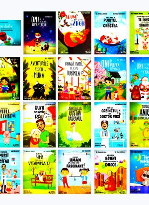 Pachet Cărțile Copilului Sănătos, 20 cărți