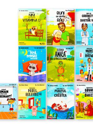 Pachet 10 cărți ilustrate, pentru copii
