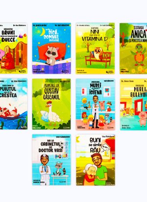 LIMITAT Pachetul Cărțile Copilului Sănătos, 10 cărți
