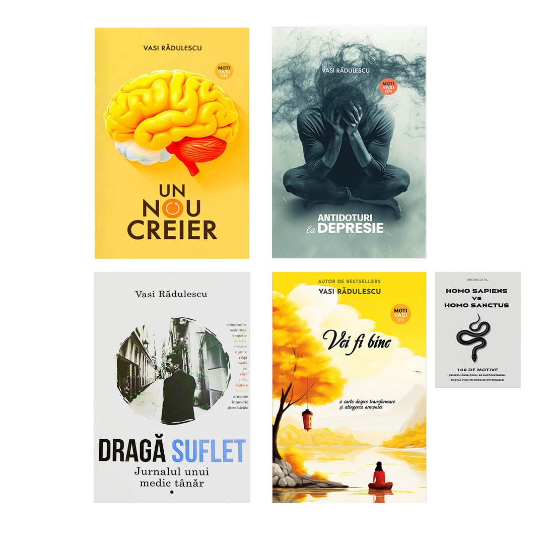 5 Cărți Ajutor în Anxietate și Depresie