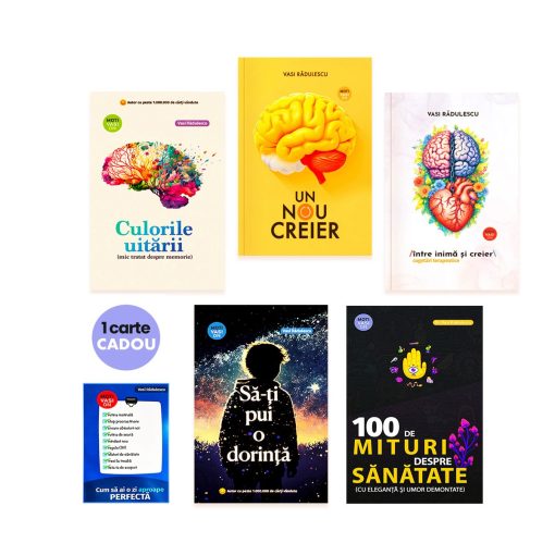 5 Cărți Fascinația Creierului + 1 CADOU